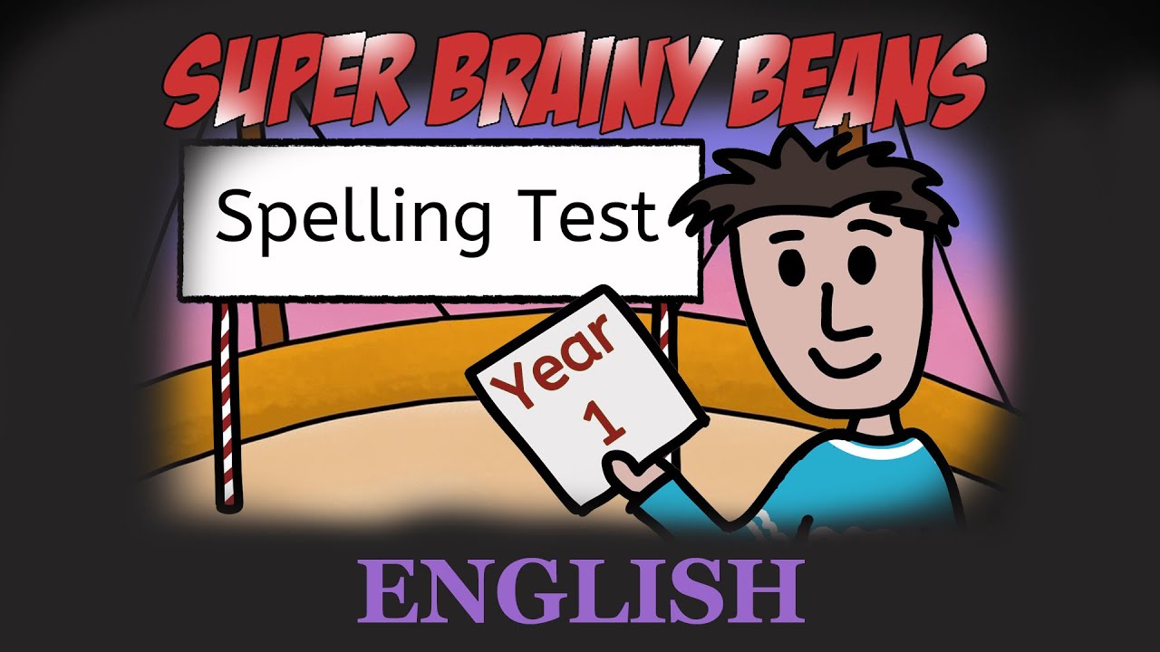 Spelling Test Year 1 - Spelling in English KS1