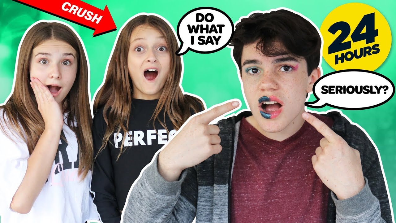 Saying YES to My CRUSH for 24 HOURS CHALLENGE **GONE TOO FAR**| Jentzen Ramirez