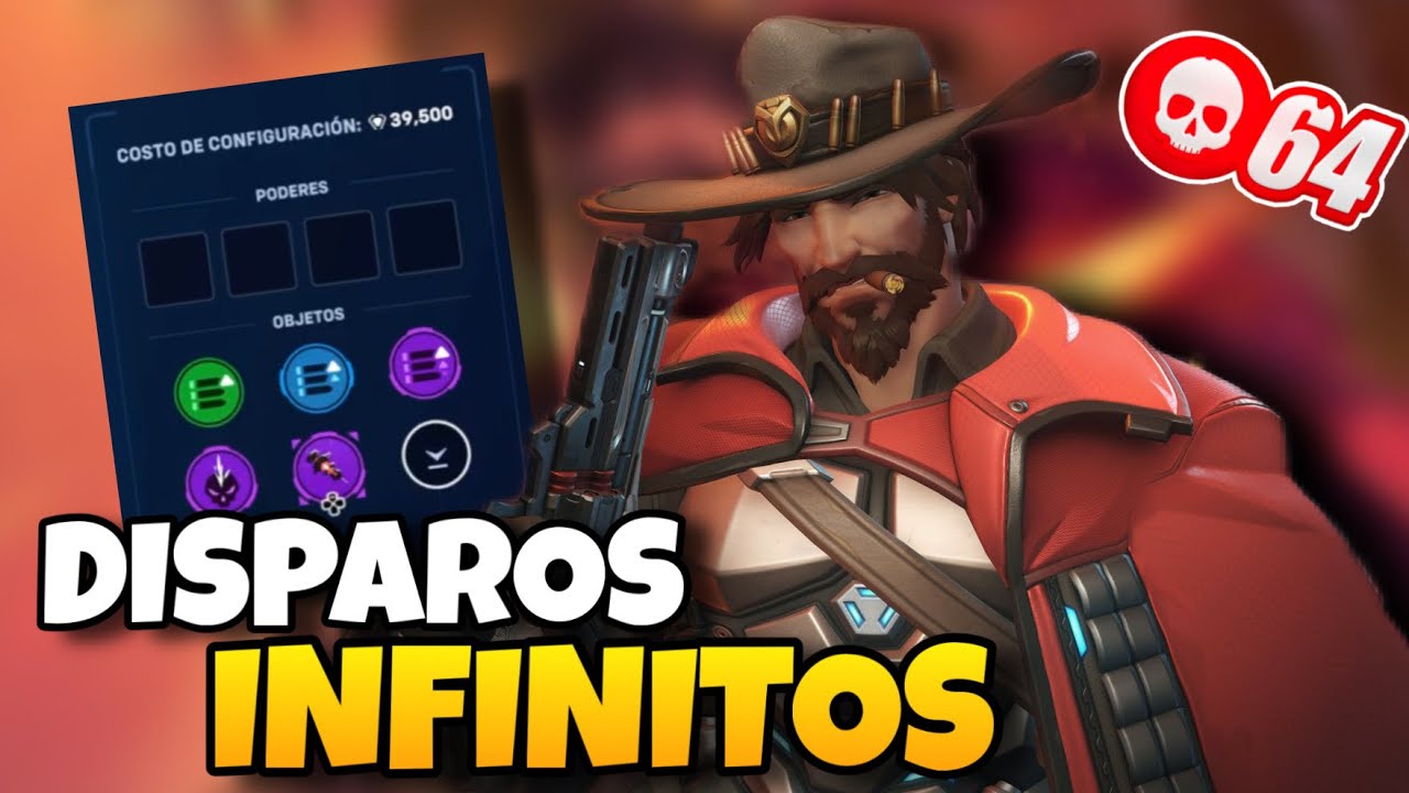 ¡¡DISPARO INFINITO CON CASSIDY!! | Overwatch 2