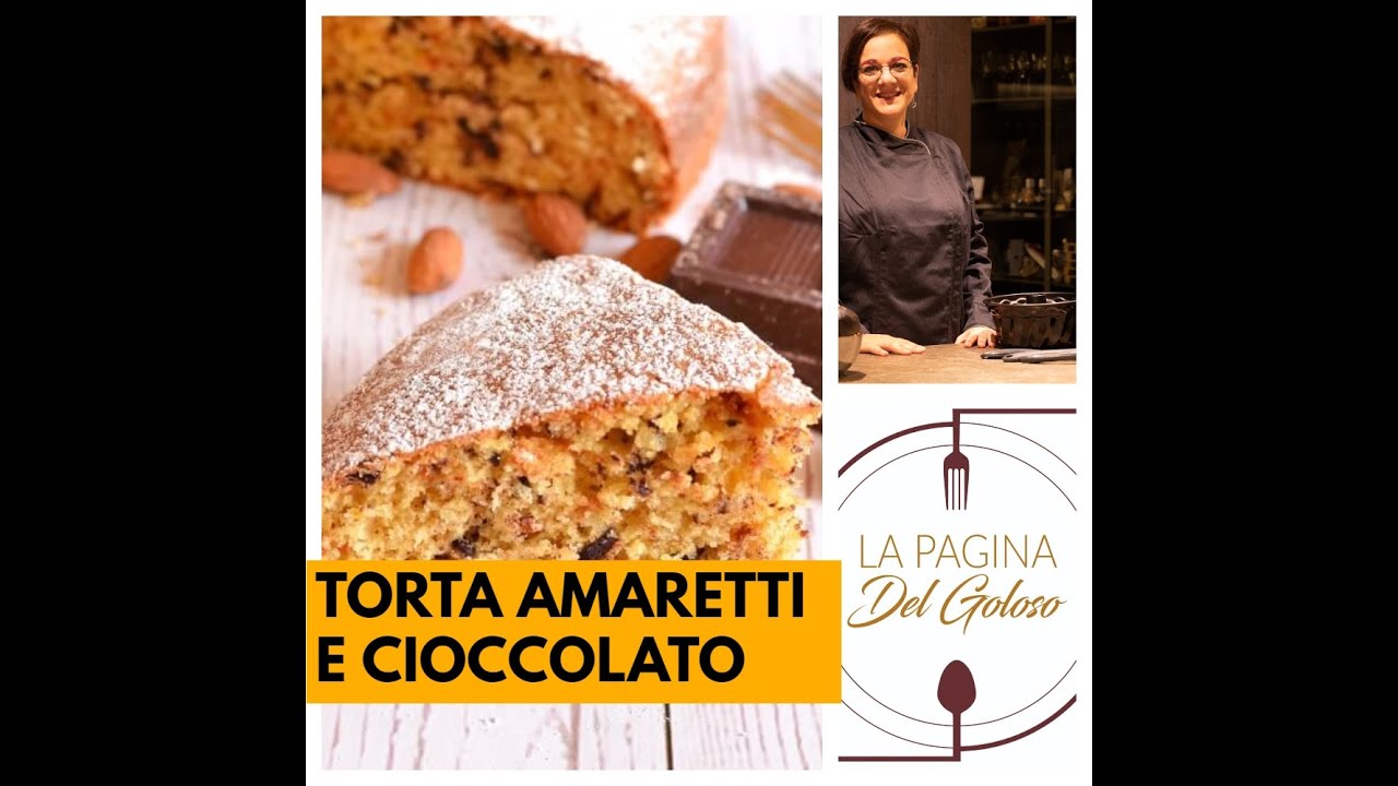 TORTA AGLI AMARETTI E CIOCCOLATO