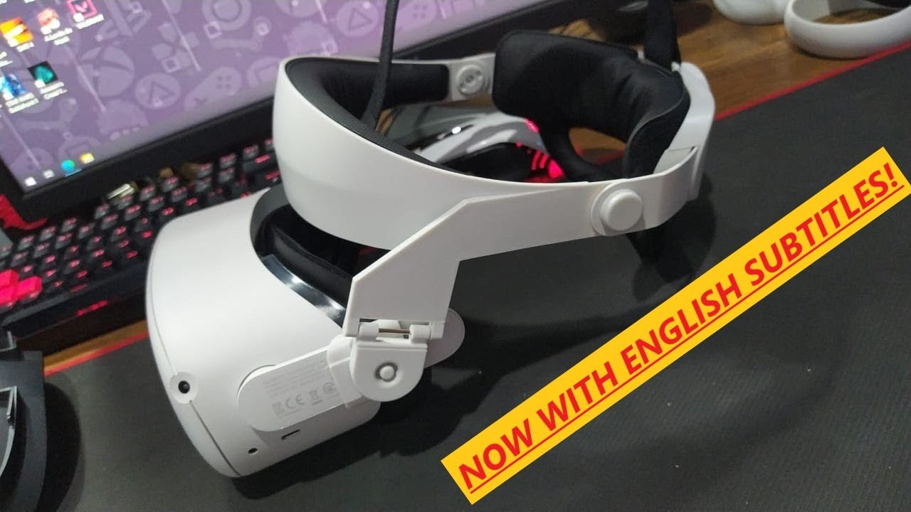 Unboxing/Montagem/DICAS Halo Strap GOMRVR Oculus quest 2