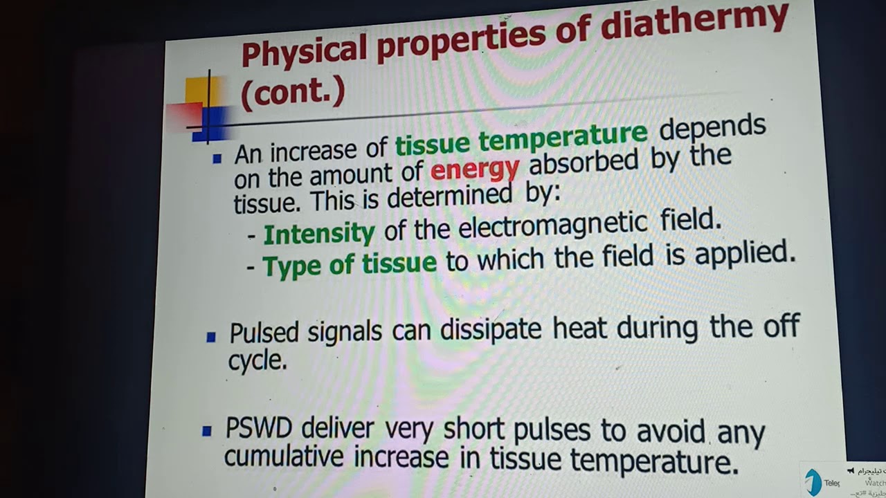 Shortwave Diathermy part (1)