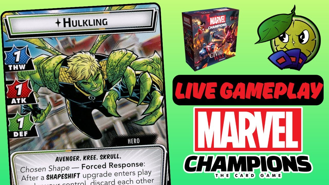 Hulkling Deck Building and Gameplay