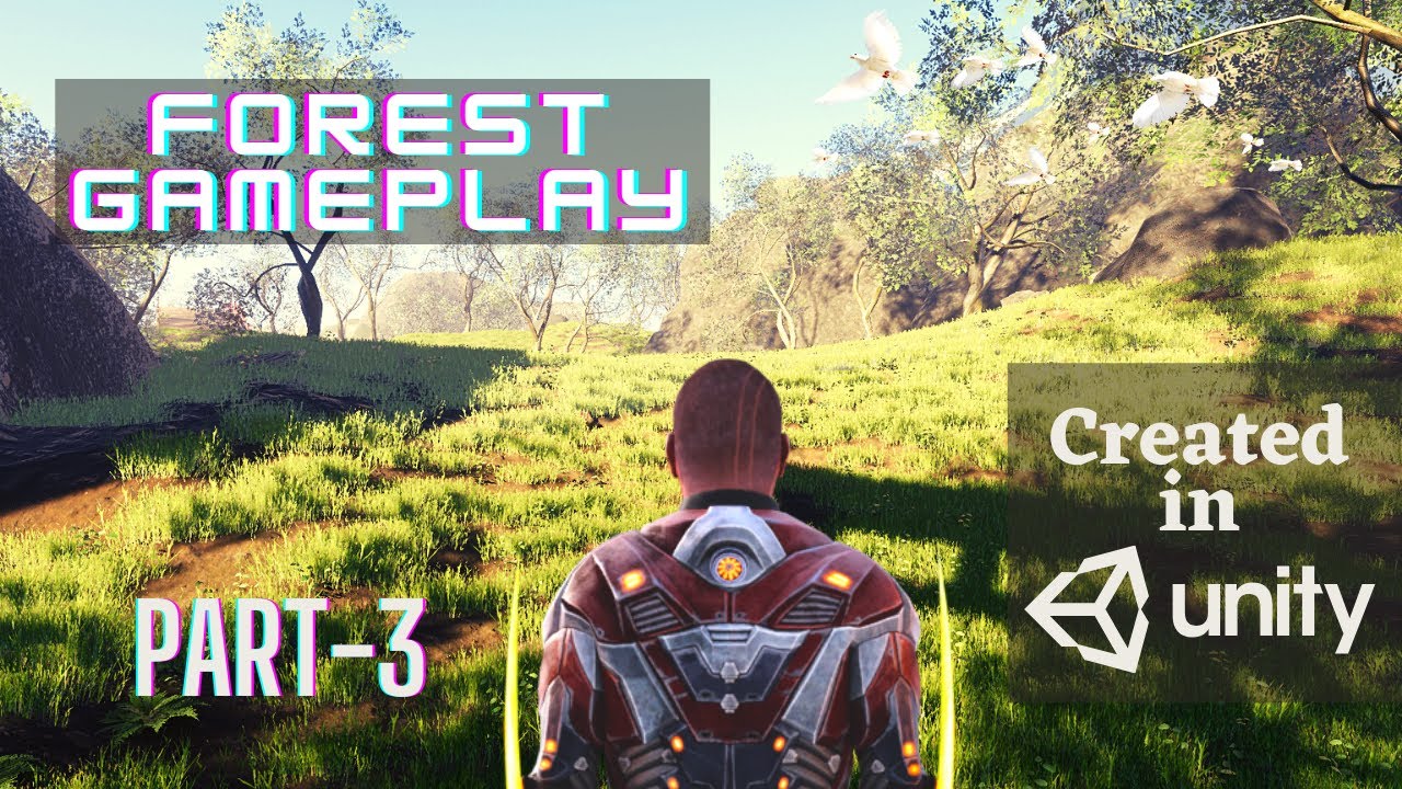 Forest Environment Created in Unity HDRP