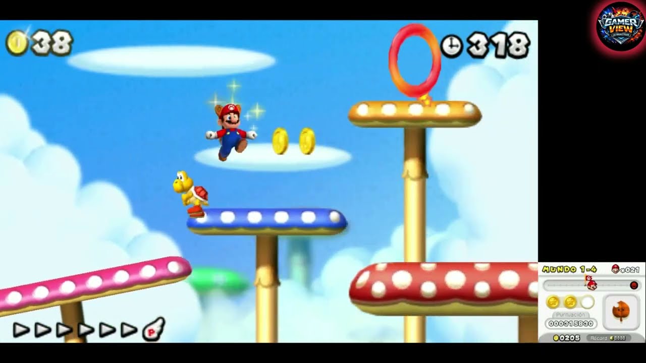 New super Mario Bros 2: mundo 1-1.