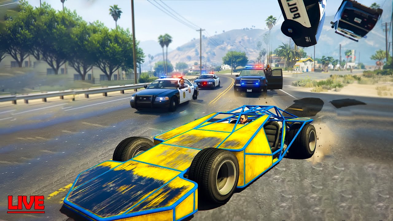 GTA 5 LIVE ♦ Trolling Tryhards & NPCs | Heists | Chaos Gameplay!