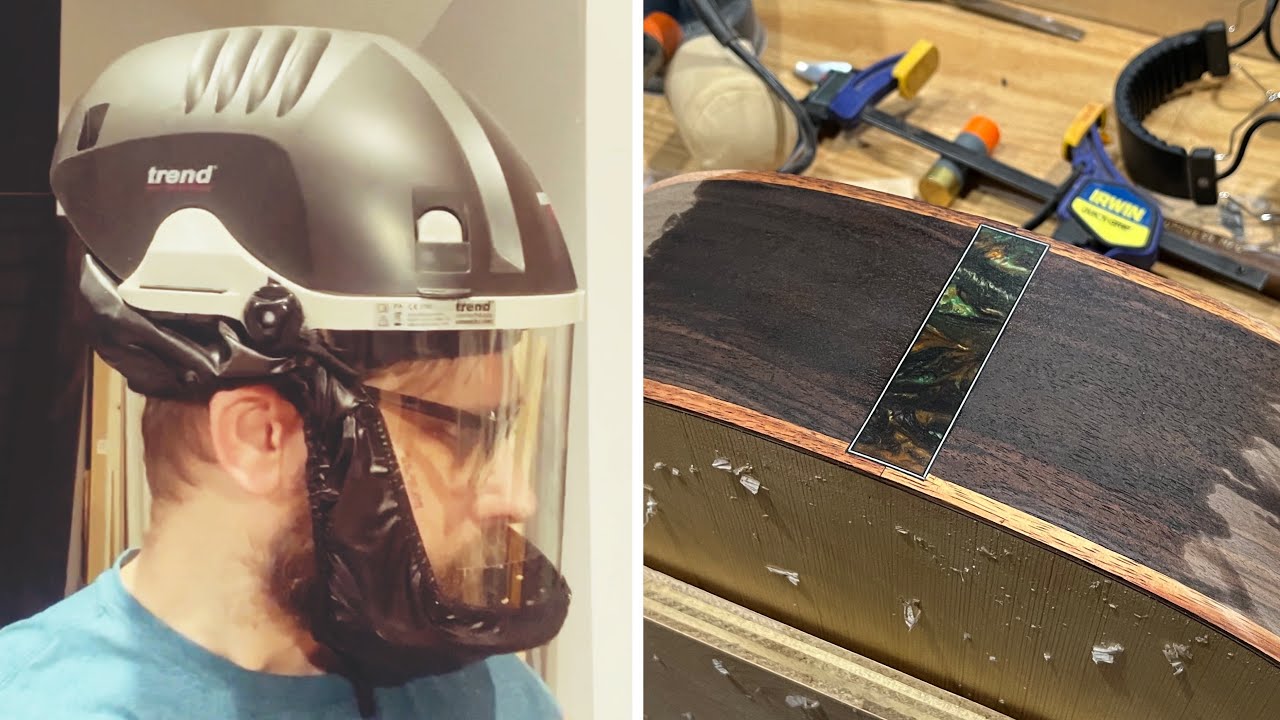 Trend AirShield and my 1st boxed end graft // Guitar building chronicles no.4