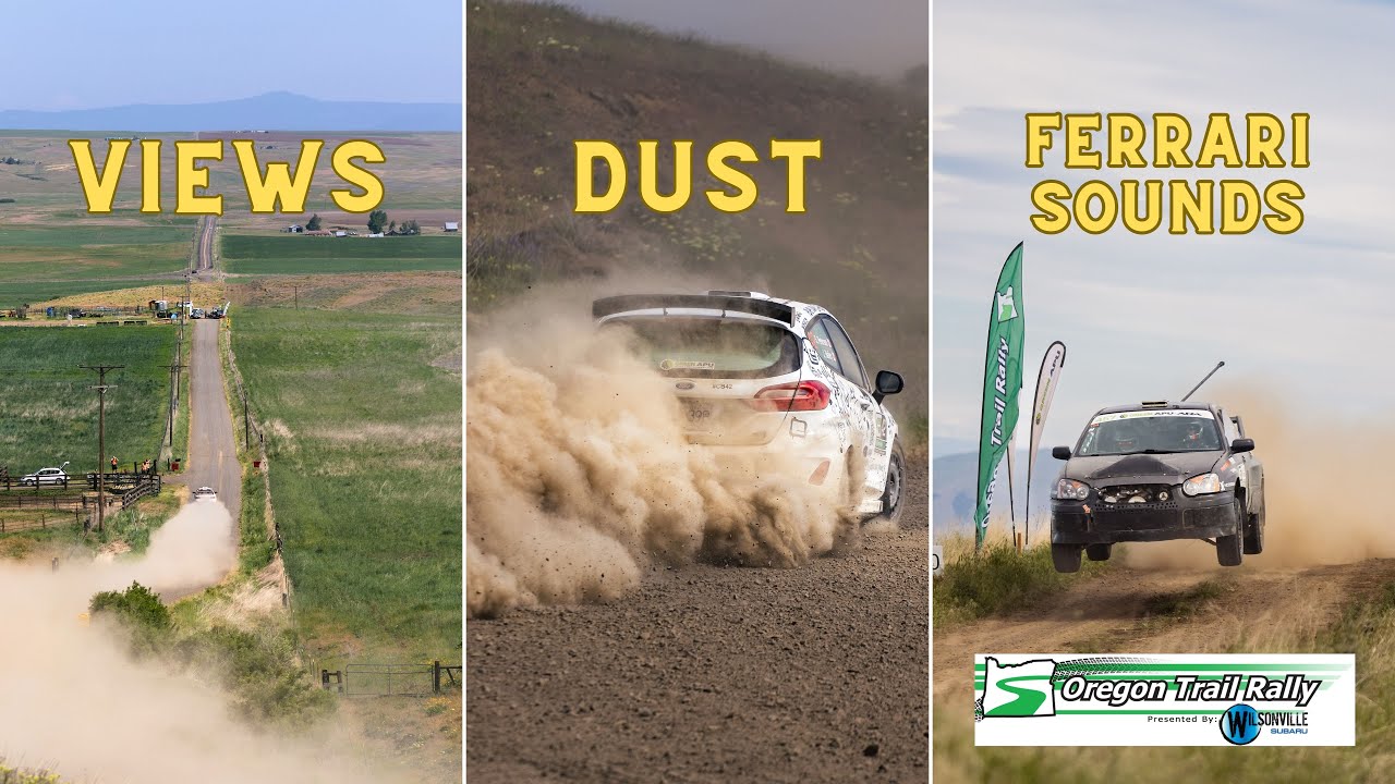 Oregon Trail Rally 2023 - raw action, sound, and photography