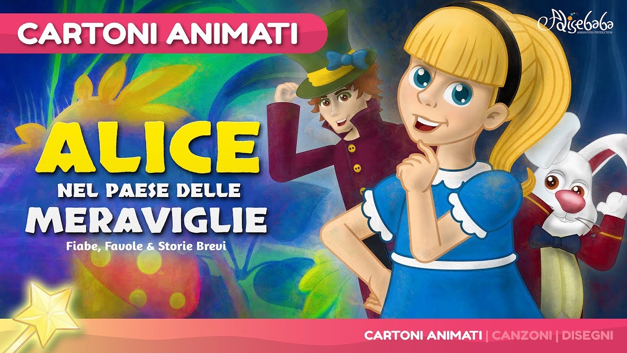 Alice nel Paese delle Meraviglie storie per bambini - Cartoni Animati - Fiabe e Favole
