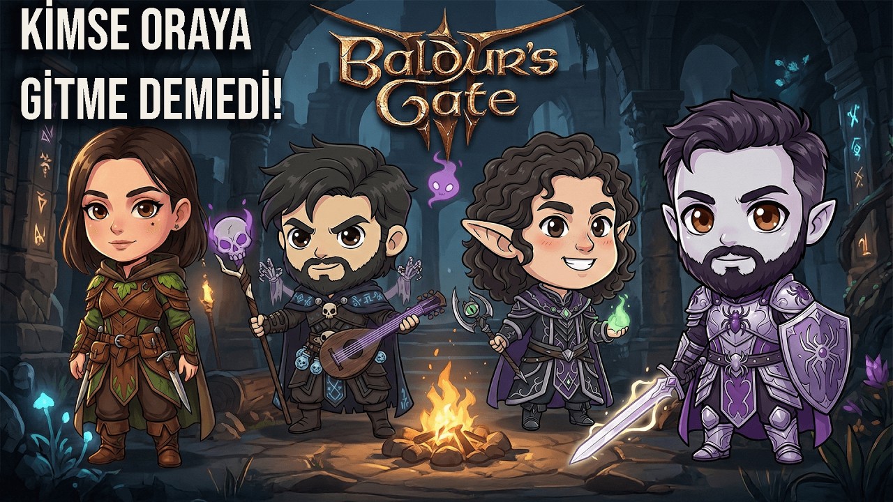 Baldur’s Gate 3 Türkçe Eşli: Elektrik Lazım Dediler, Ortalık Karıştı! | Bölüm 18