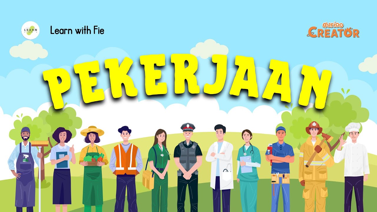 👨‍🚒 Pekerjaan | Kenali Jenis-Jenis Kerjaya | Video Pendidikan Kanak-Kanak
