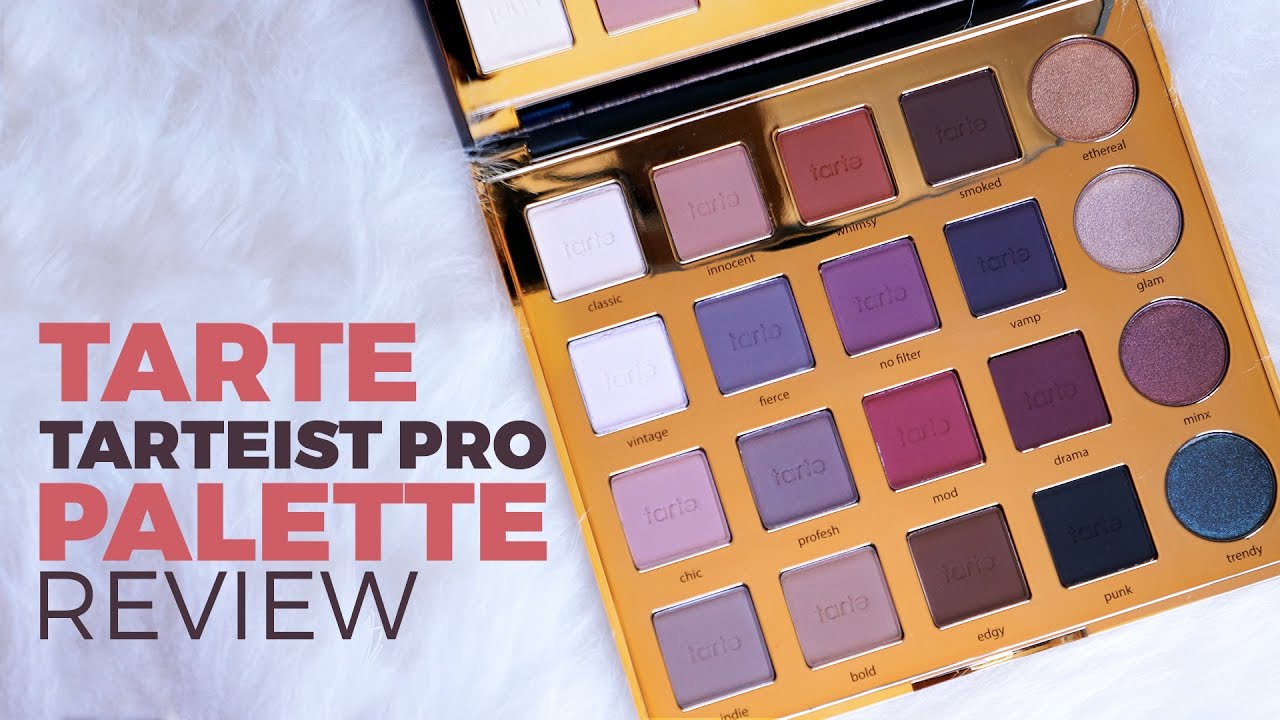Tarte Tarteist Pro Eyeshadow Palette | Review & Swatches