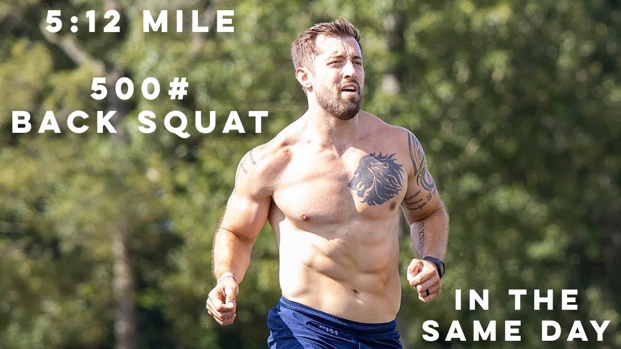 Adam Klink Runs a 5:12 Mile and Hits a 500lb Back Squat IN THE SAME DAY