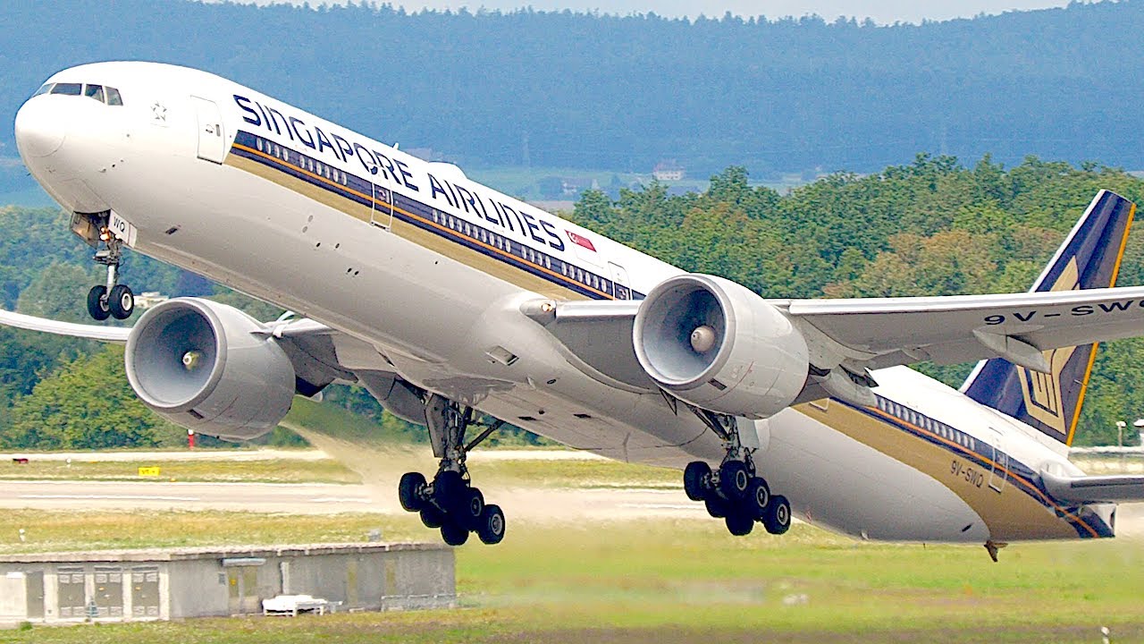 The BEST Heavy AIRPLANE ACTION at Zurich Airport ft. A380 A340 A350 B777 & More!