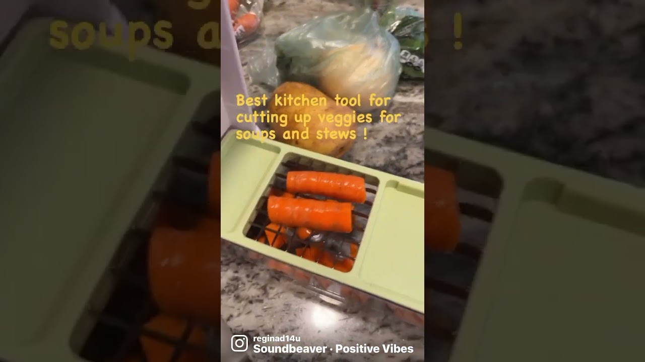 Great kitchen gadget for cutting veggies ! Vidalia Chop Wizard 🥒🥕🫑