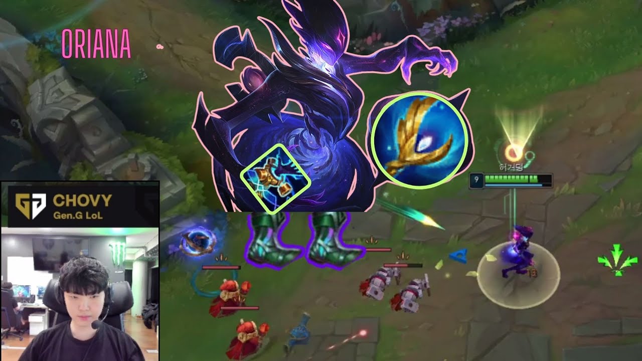 GenG Chovy: Oriana vs LeBlanc. MID top 1 LCK [p14.4]