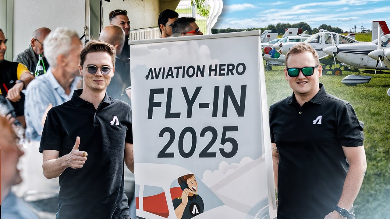 Mit 25 Flugzeugen zum Pizza essen nach Rothenburg (was ein Event)