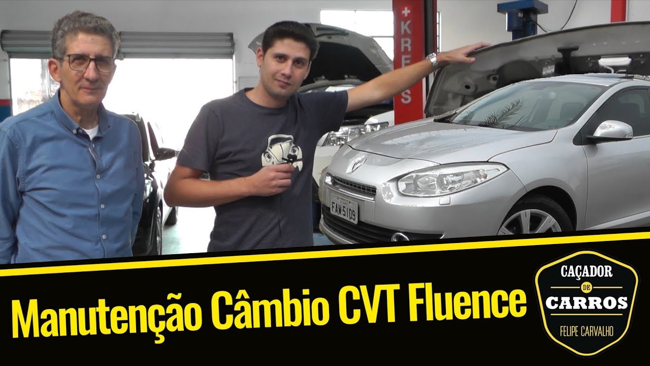 Troca do óleo CVT do Fluence // Caçador de Carros
