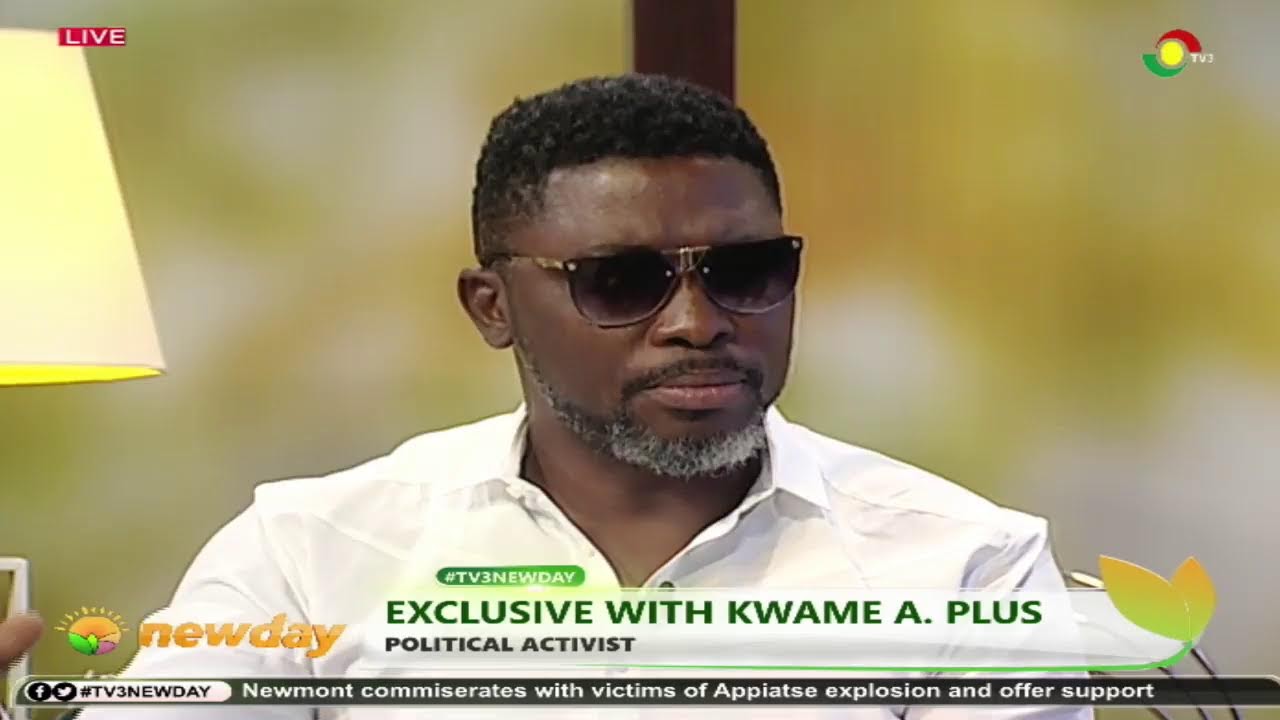 Exclusive with Kwame Aplus on #TV3NewDay