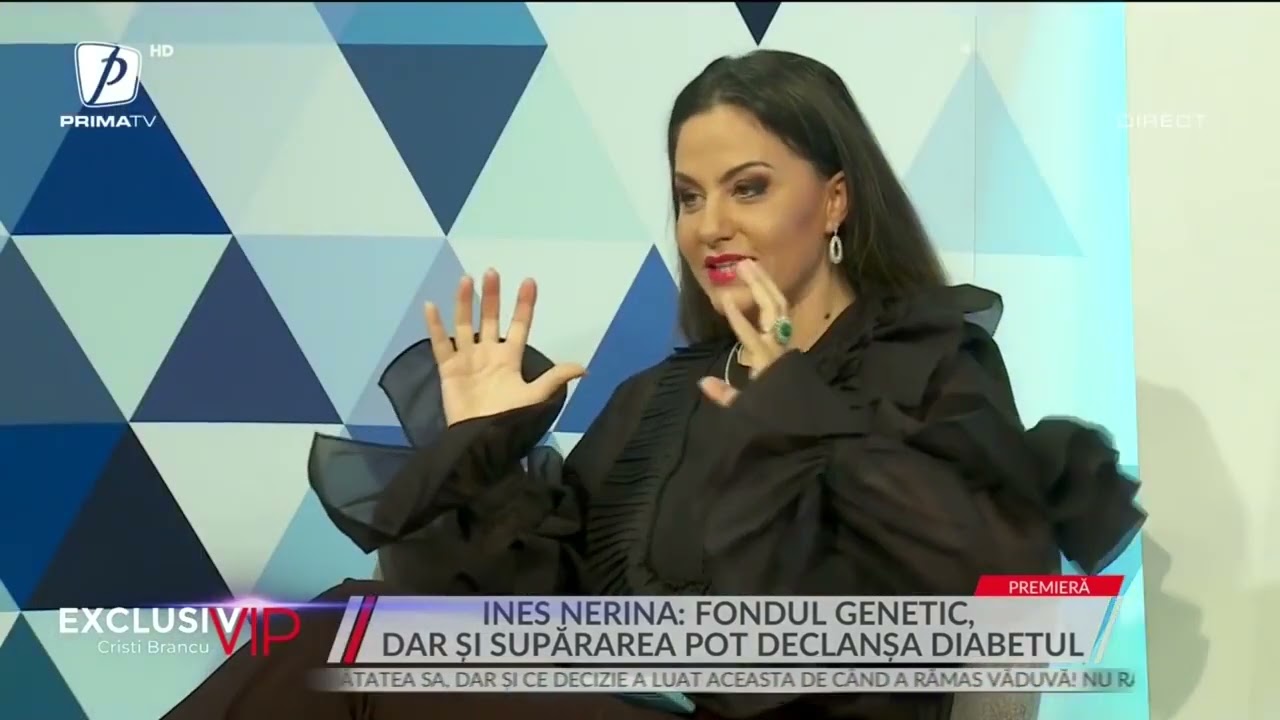 DIABETUL DE TIP 2 SE OPEREAZĂ ENSAR DUMAN INES NERINA EXCLUSIV VIP 2022