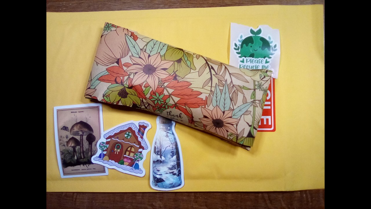 Packing An Order for Katheryn #ASMR #ASMRsounds #OrderPacking #Dice #Stickers