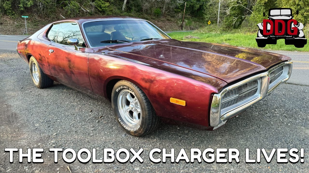 Первая поездка за много лет! Советы по переделке фар Dodge Charger Hideaway 1973 года, день разва...