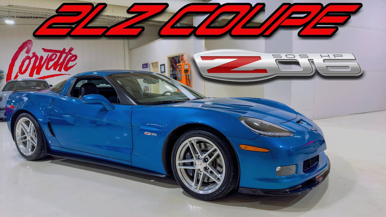 2008 Jetstream Blue C6 Z06 at Corvette World!