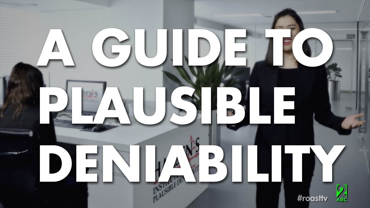 A Guide To Plausible Deniability
