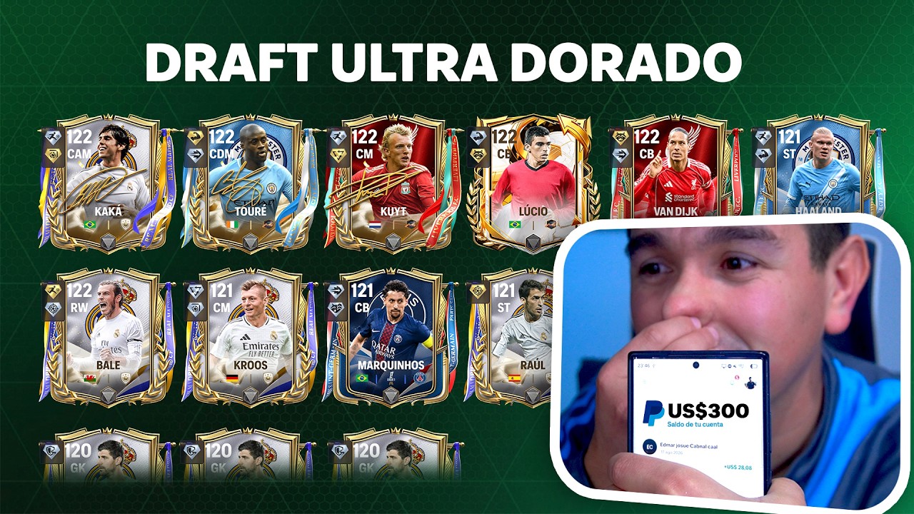 😱 CAJA + SOBRES en FC MOBILE pero todo es DORADO 💵