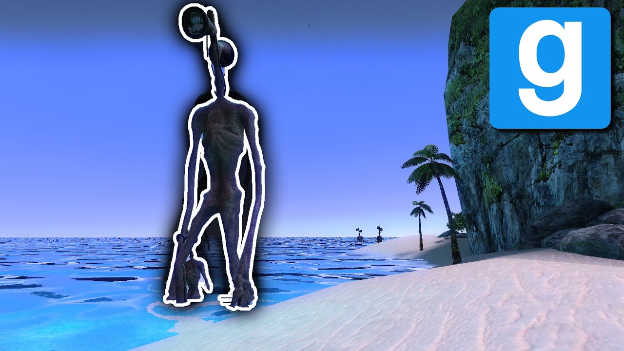 SIREN HEAD ISLAND! (gmod nextbot)