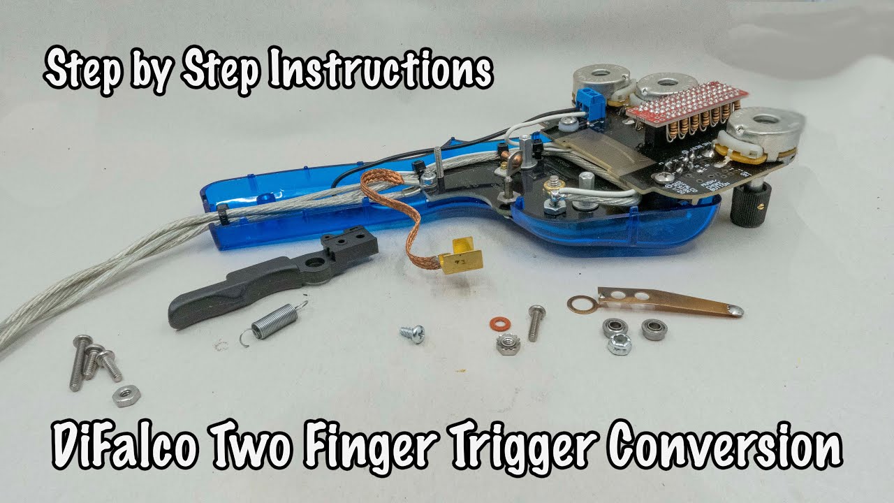 DiFalco Slot Car Controller Two Finger Trigger Upgrade