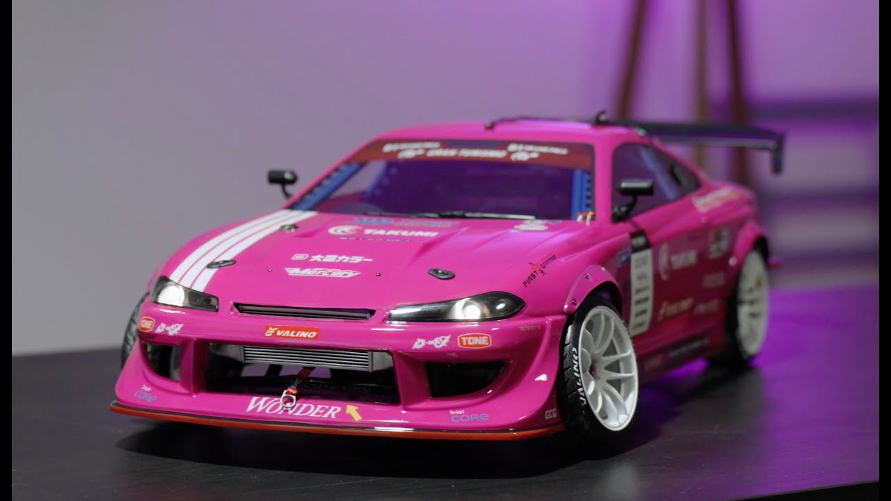 Making of Sayaka Shimoda D1 Nissan s15 DRIFT lexan rc body