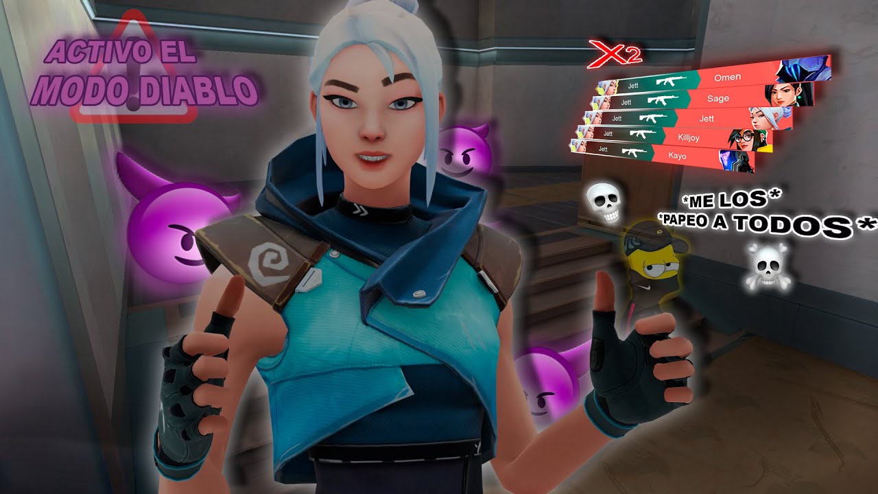 aktivo modo diavlo 😈😈💜 doble ace ☠️🔥💯 | Valorant | Laitooo