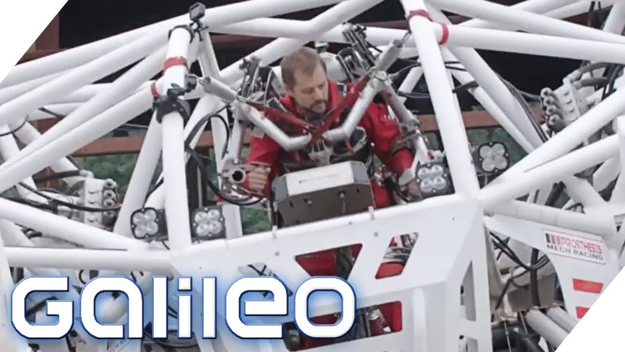 Dieser Mann träumt vom ersten Exo-Bionic-Roboter der Welt | Galileo | ProSieben