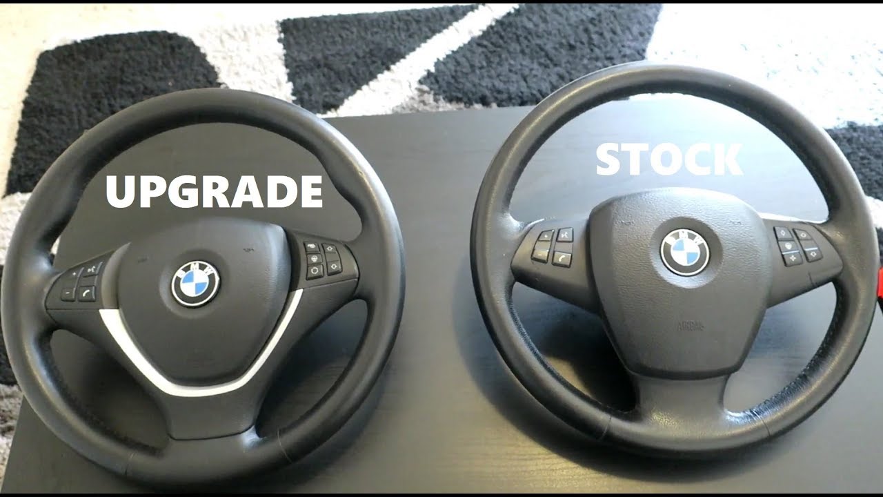 BMW E70 X5 Sport Steering Wheel Upgrade