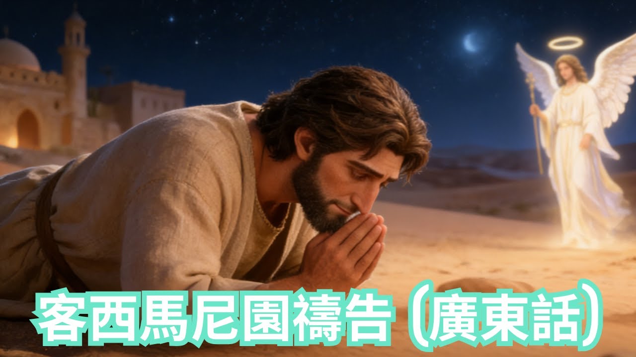 [兒童聖經故事動畫] 客西馬尼園禱告 (廣東話)