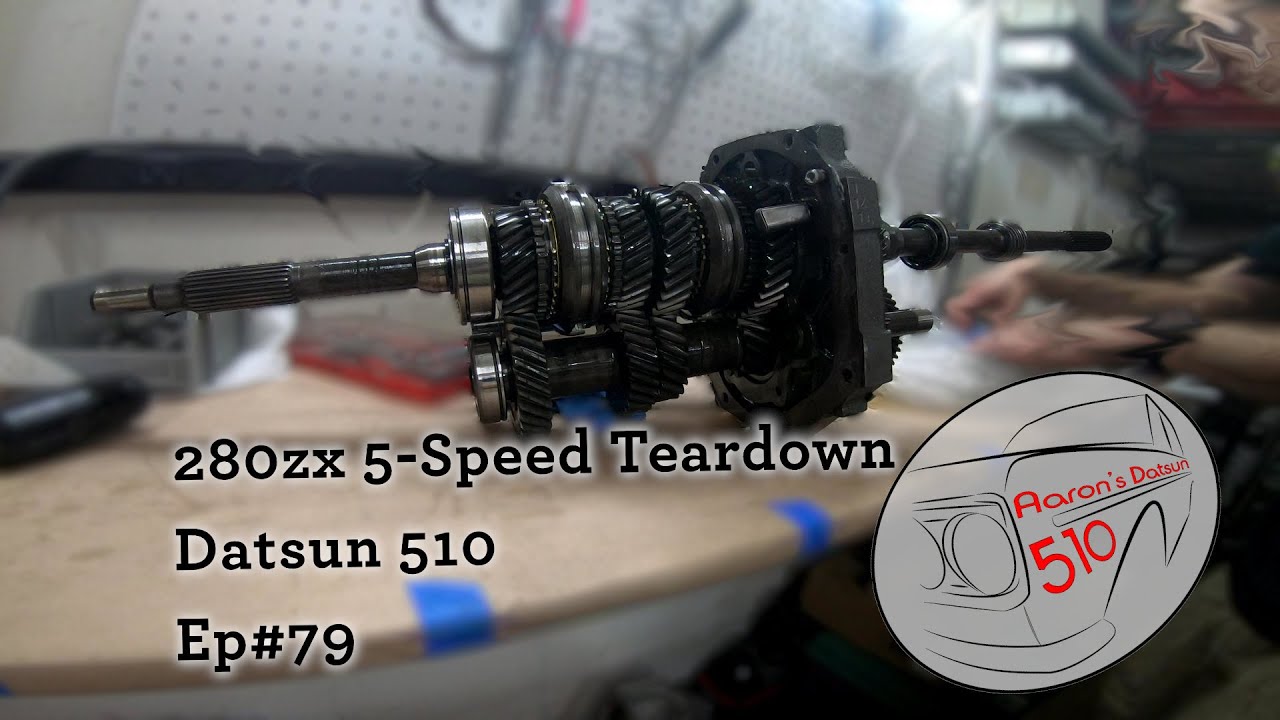 Datsun 280zx 5-speed Trans Rebuild (Datsun 510 Ep 79)