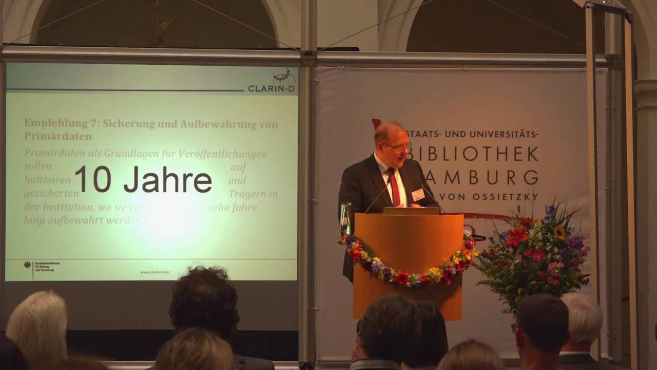 Aufbewahren in CLARIN - Dr. Thorsten Trippel - Forum CA3