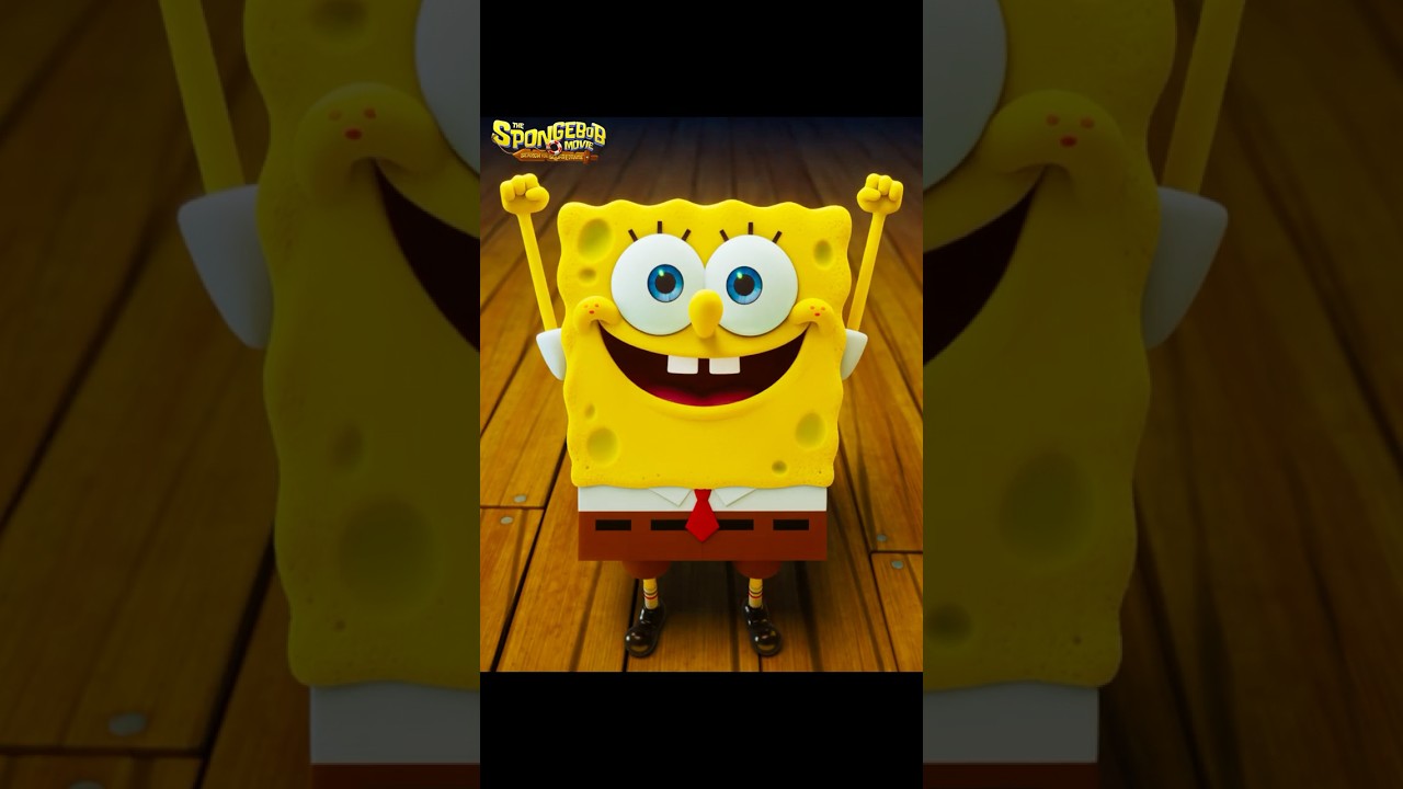 The SpongeBob Movie: Search For SquarePants Official Trailer 🧽 | #shorts