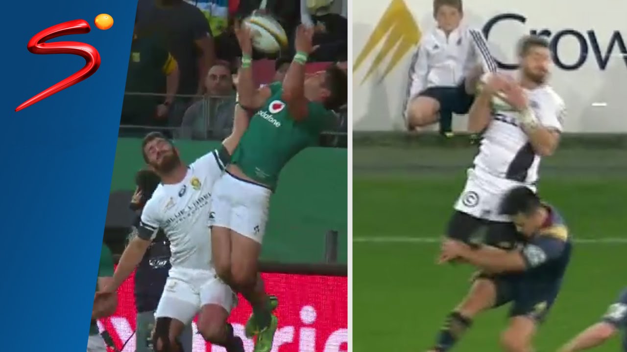 Mid-air collisions (Willie le Roux yellow card)