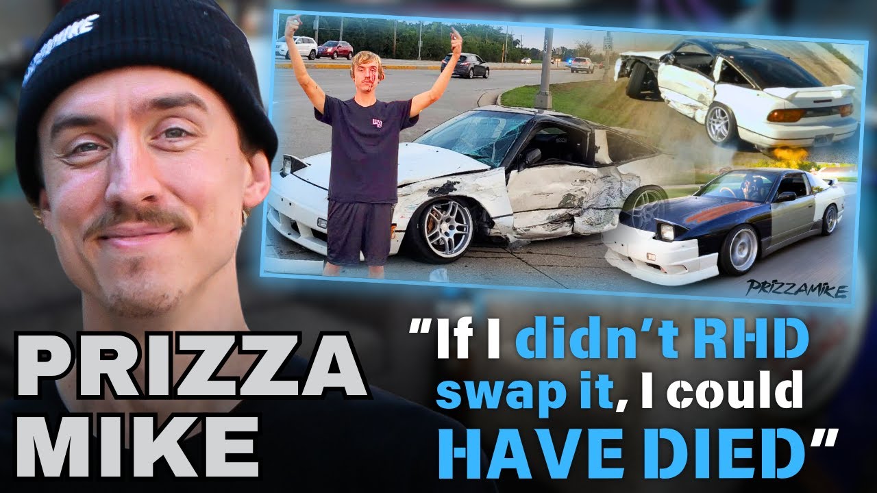 PrizzaMike on 240sx Crash Story, RC vs Sim Drifting & $50 Integra? | Circle of Drift #131