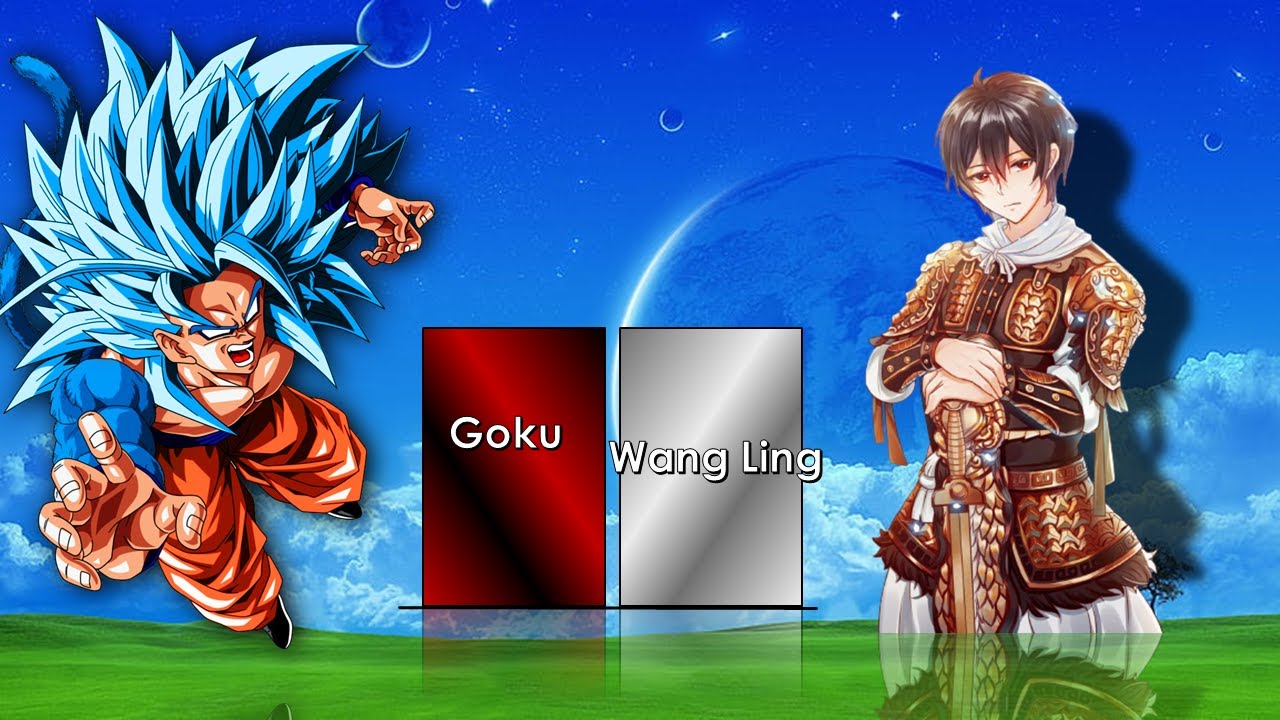 Goku VS Wang Ling Power Level