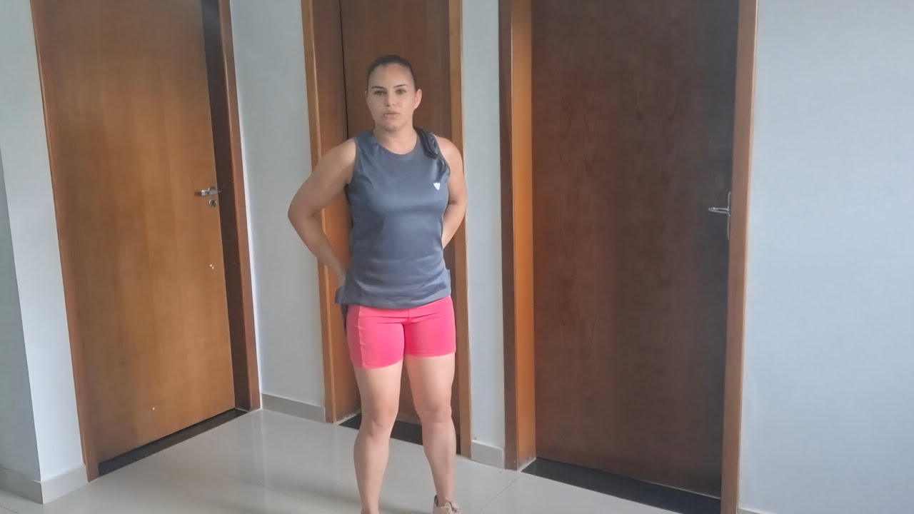 Trabalhando coxas e glúteos com 5 exercícios. apenas 13 minutos!