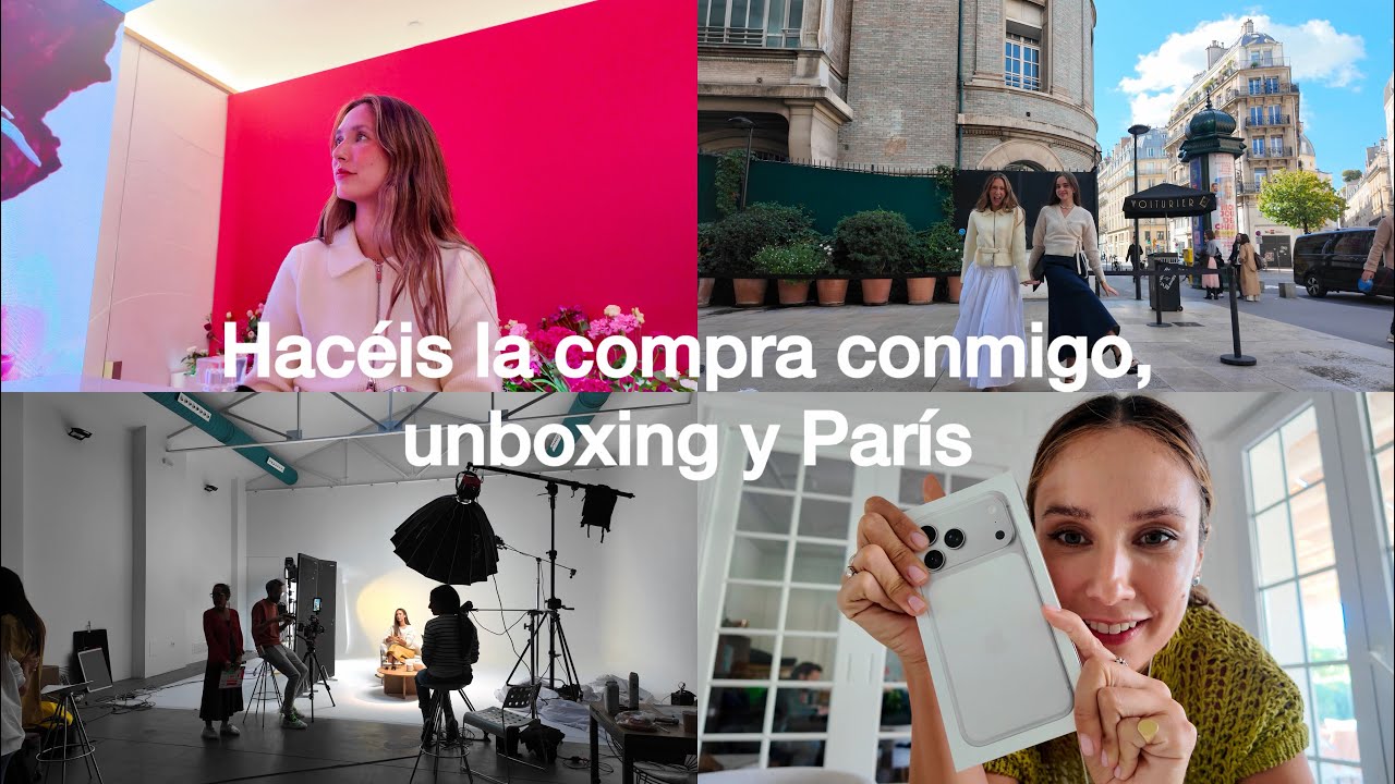 La compra en España, unboxing y nos vamos a París! 