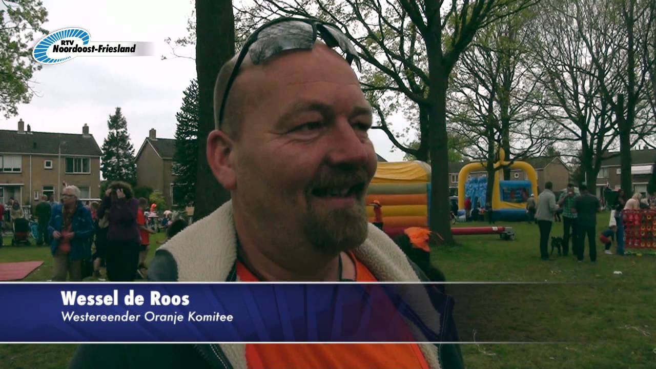 Koningsdag in Damwâld en De Westereen