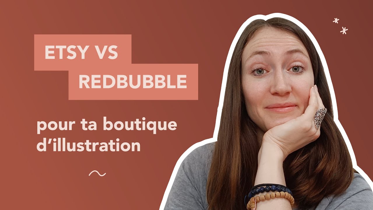 Boutique en ligne d’illustration : Etsy ou Redbubble ?