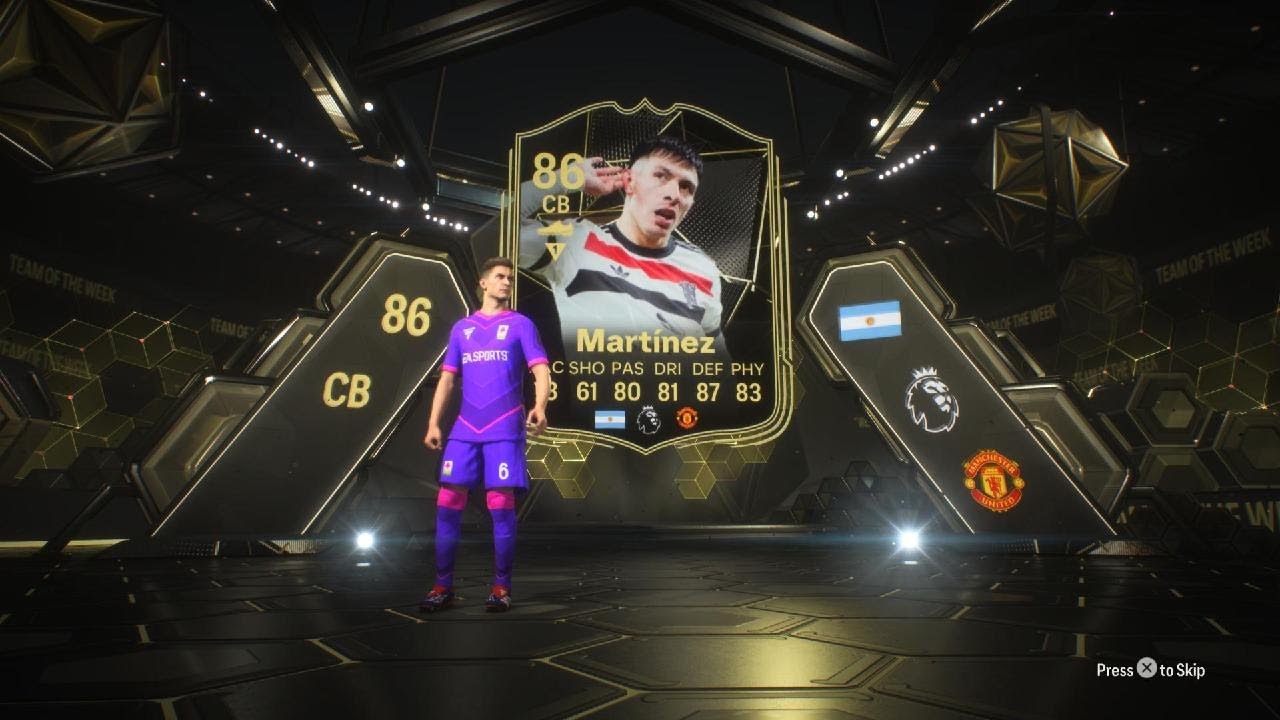 FC 25 - TOTW - Lisandro Martínez 86