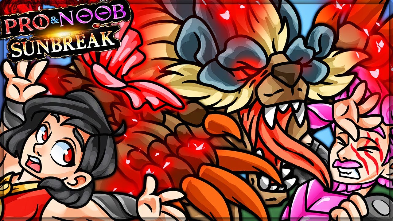 AFFLICTED MONSTERS WHAT - Pro and Noob VS Monster Hunter Rise Sunbreak!