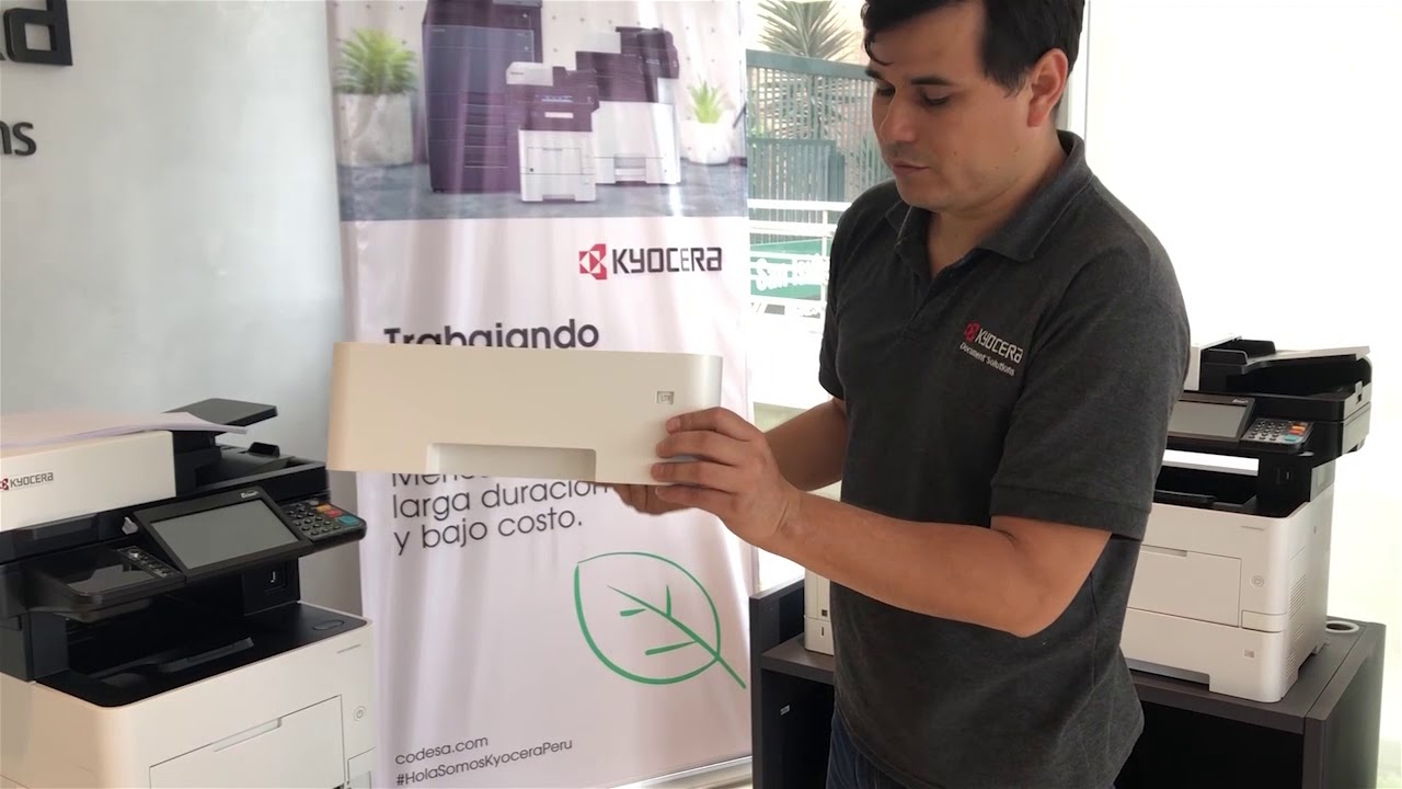 Unboxing  e instalación de Impresora Multifuncional Ecosys M3655idn