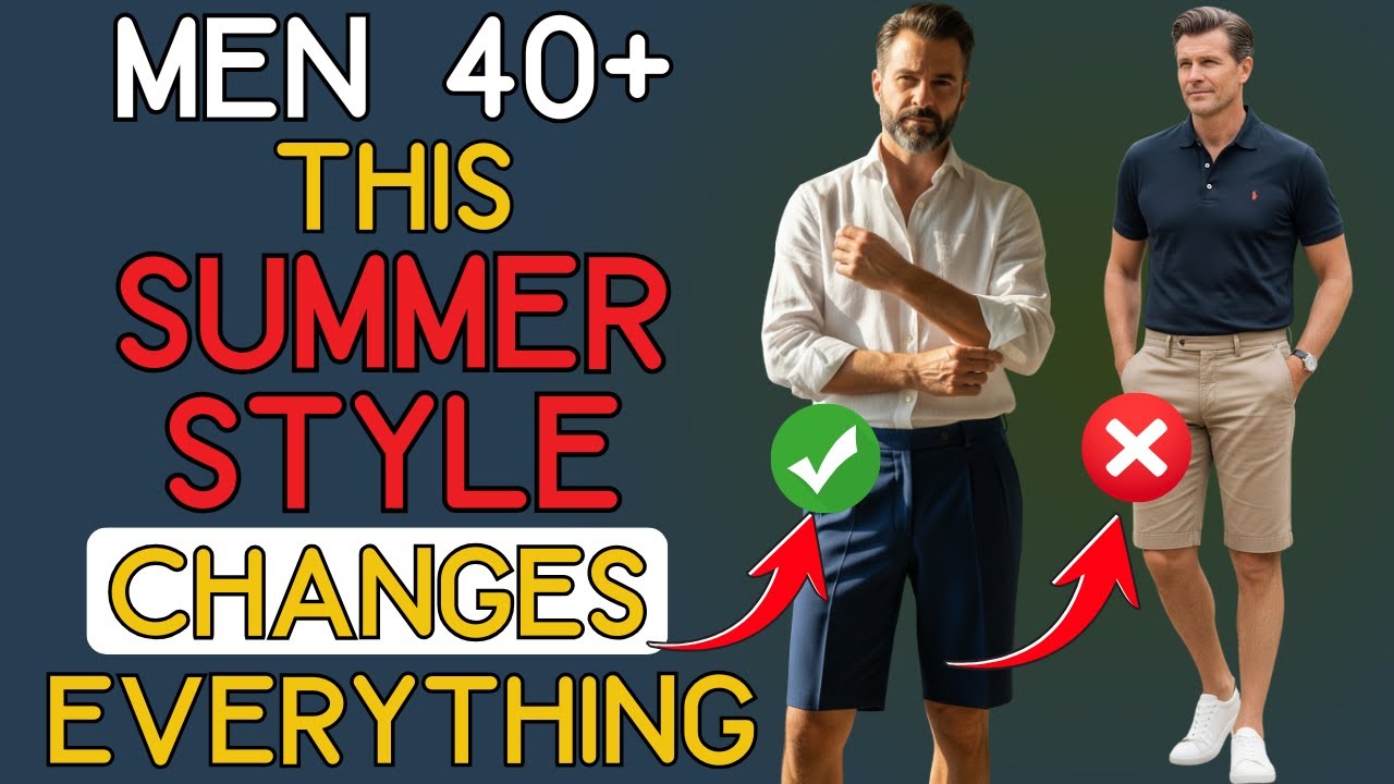 If You’re Over 40, Here’s How to Improve Your Summer Style Instantly | 40+ Men's Fashion